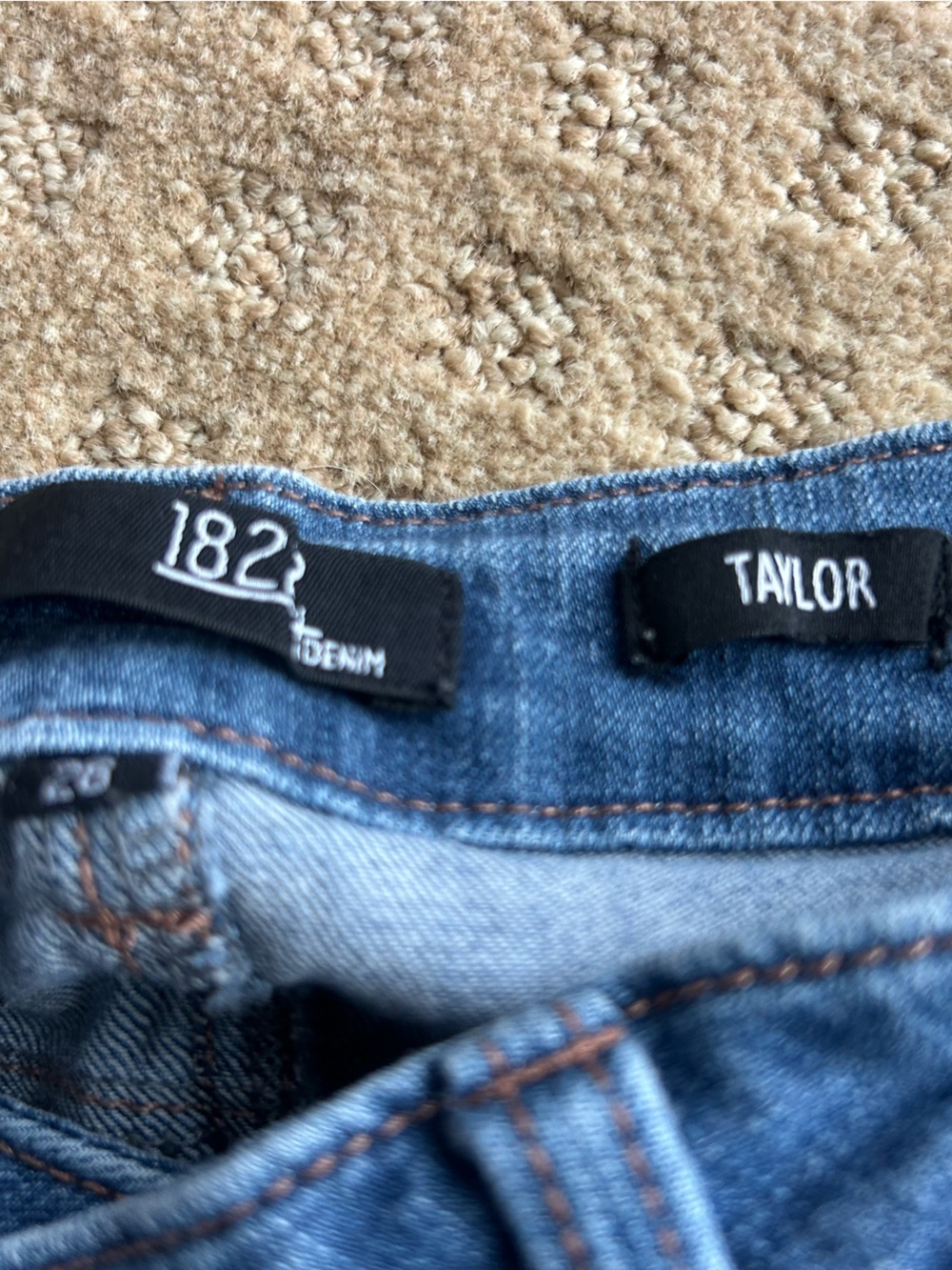 Taylor Straight Men’s Jeans in Blue Denim